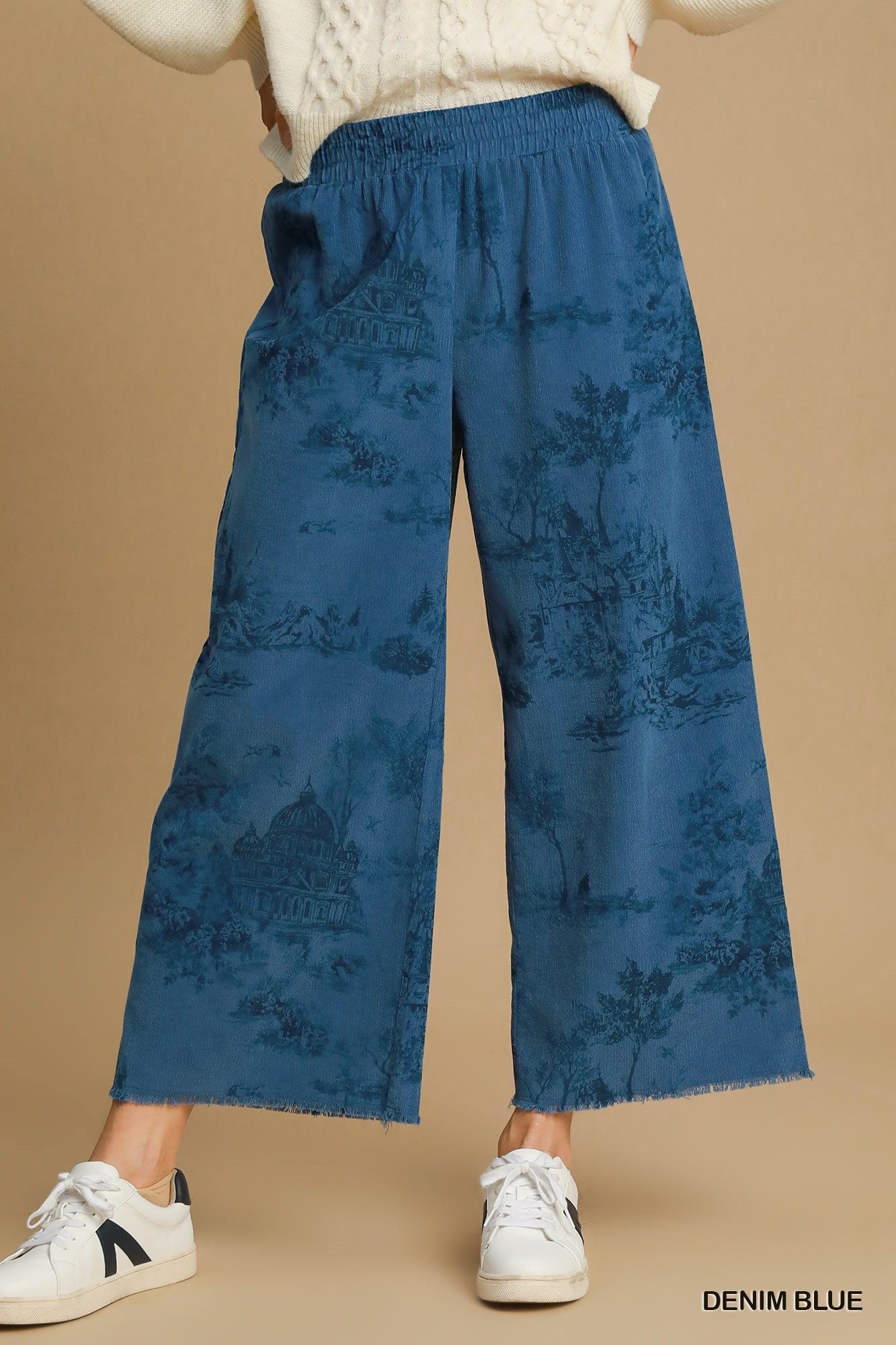 Hidden in Denim Wide Leg Pant