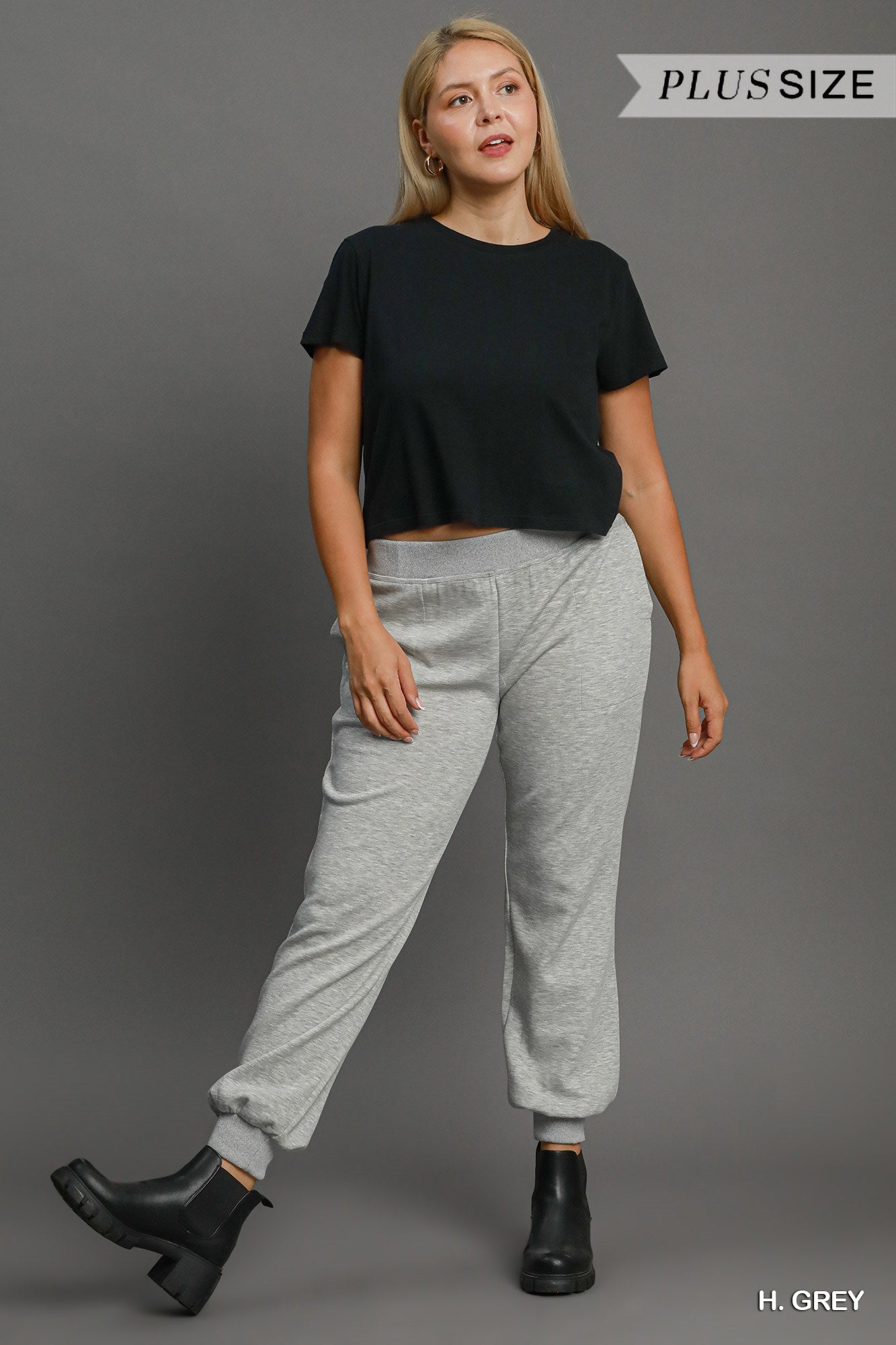 Curvy Luxeknit Joggers