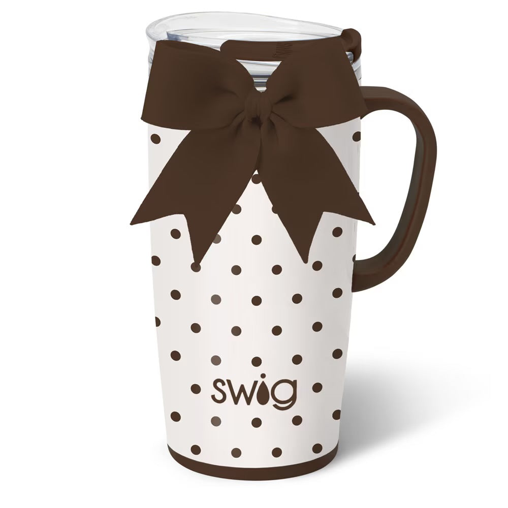 Swig Mocha Dots Pattern