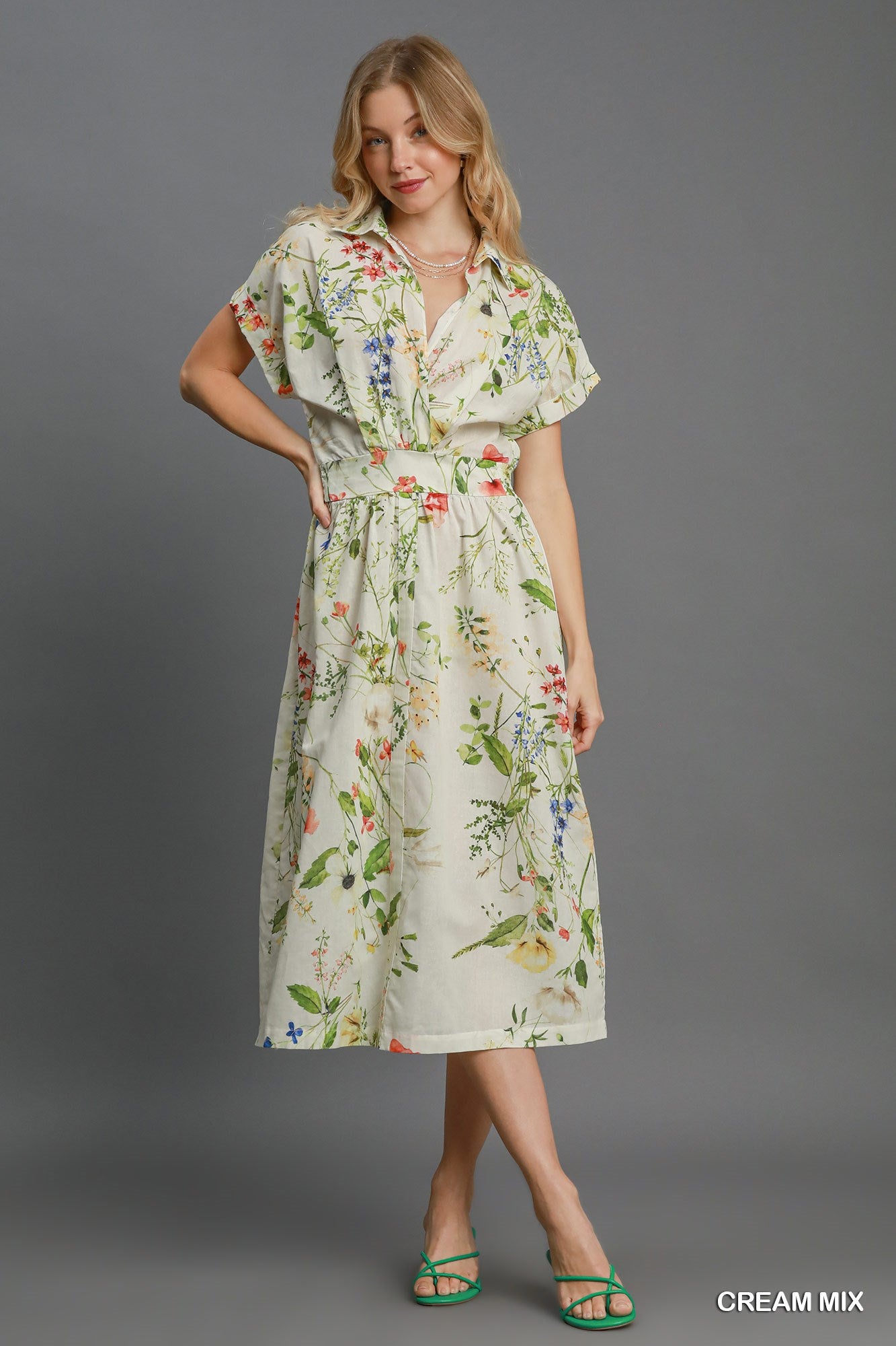 Wildflower Wishes Midi Dress