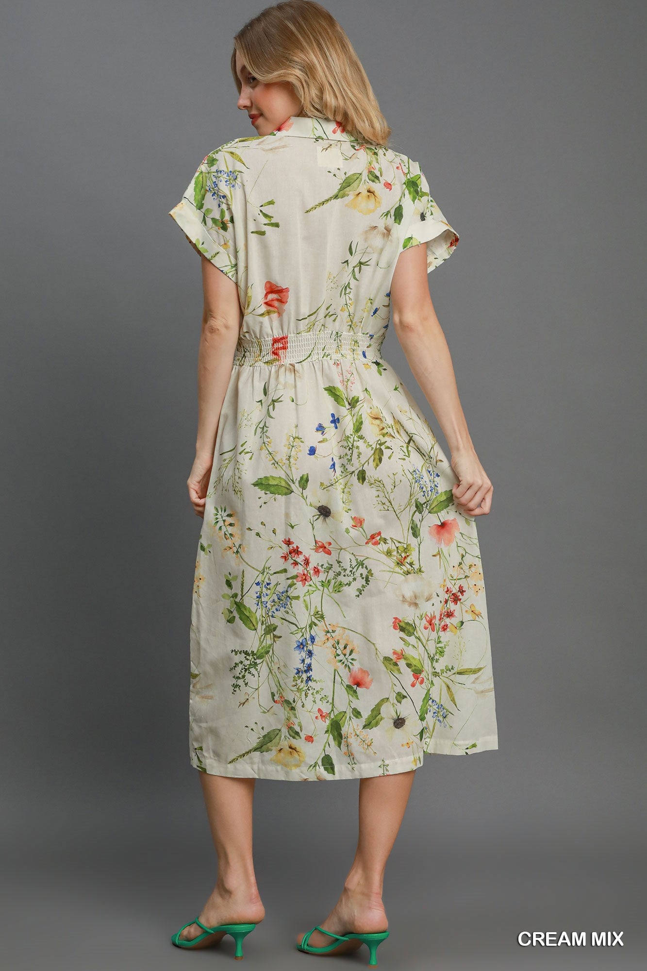 Wildflower Wishes Midi Dress