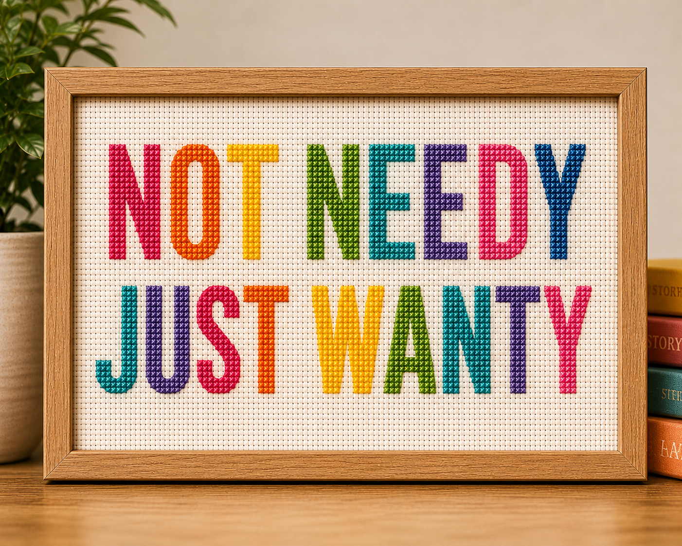 Wanty Printed Needlepoint Canvas