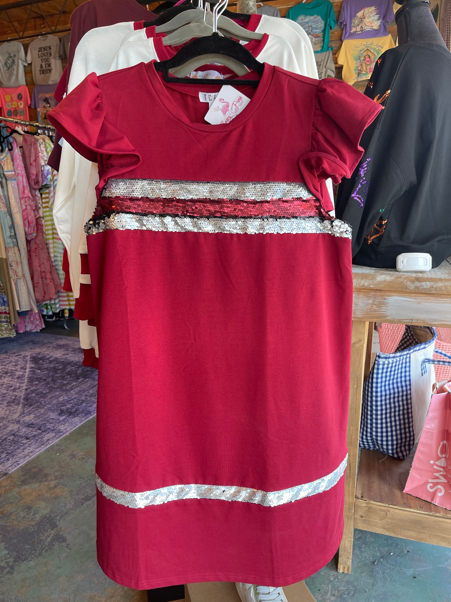 Crimson Pride Dress