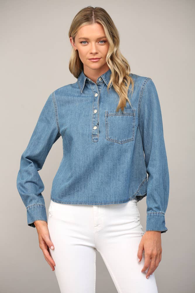 Darling in Denim Top