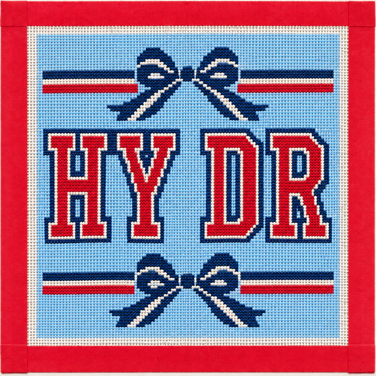 Are You Ready? Printed Needlepoint Canvas