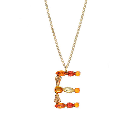 TOVA Monogram Pendant in Colors