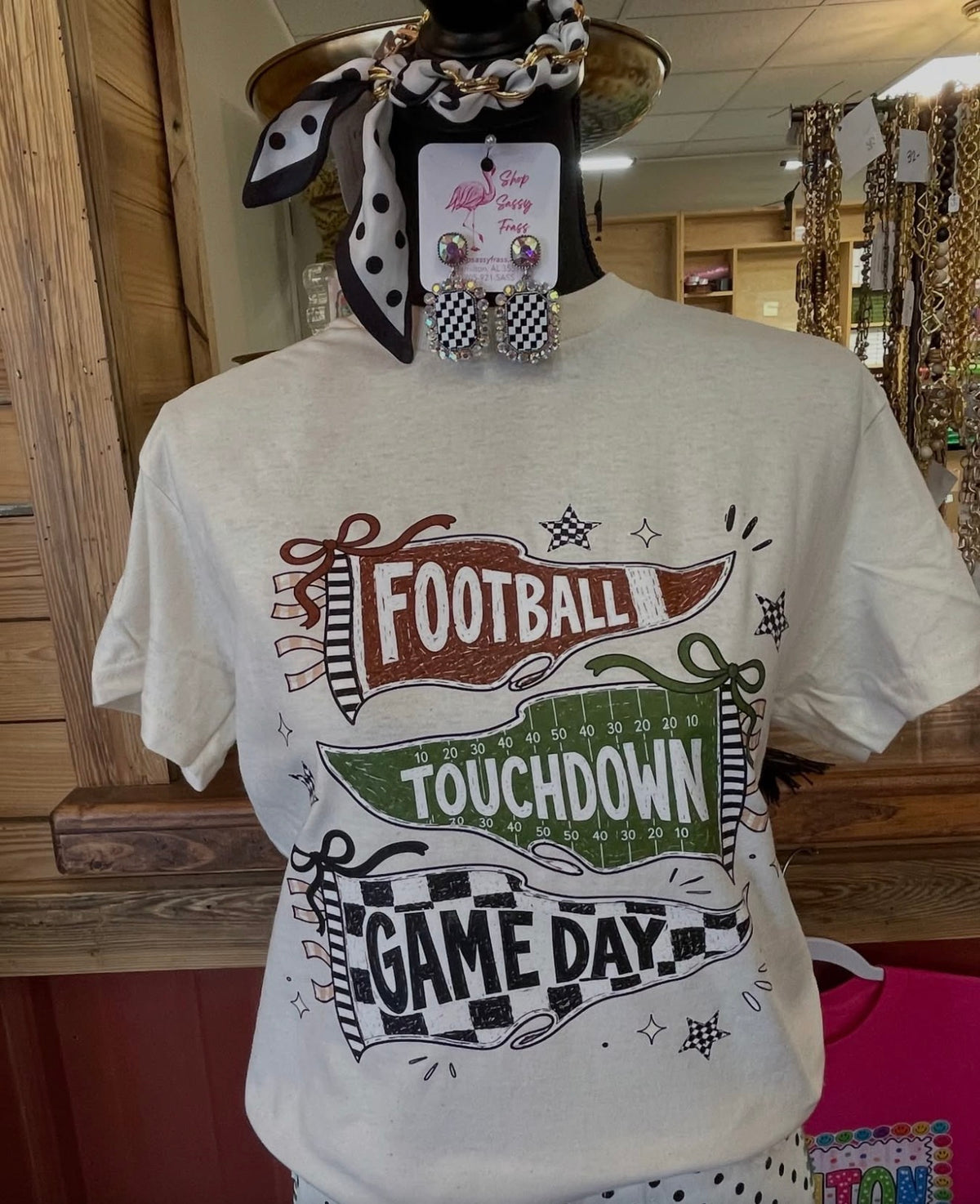Football Pennant Tee