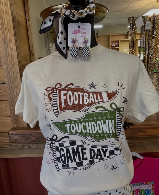 Football Pennant Tee