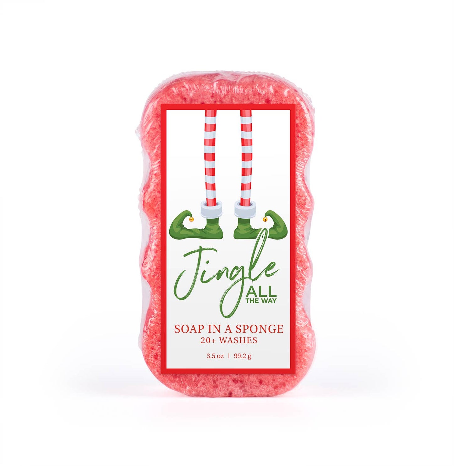 Jingle All the Way Shower Sponge