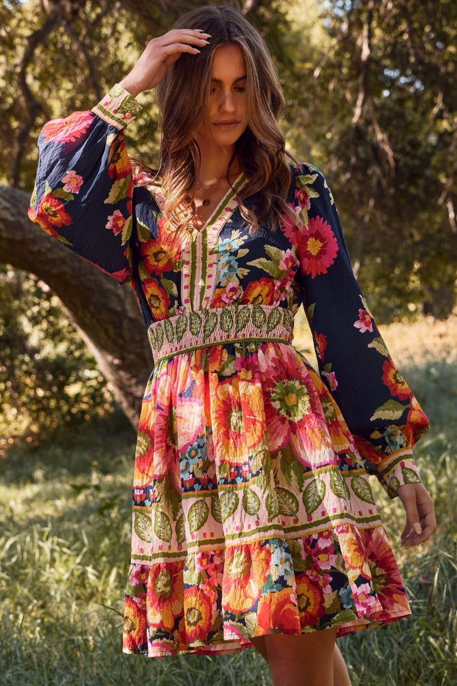 Falling in Love Floral Mini Dress