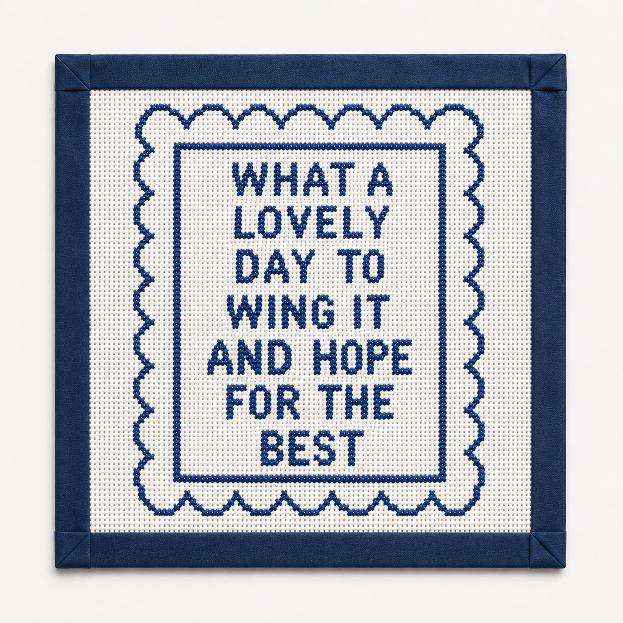 Lovely Day Printed Needlepoint Canvas