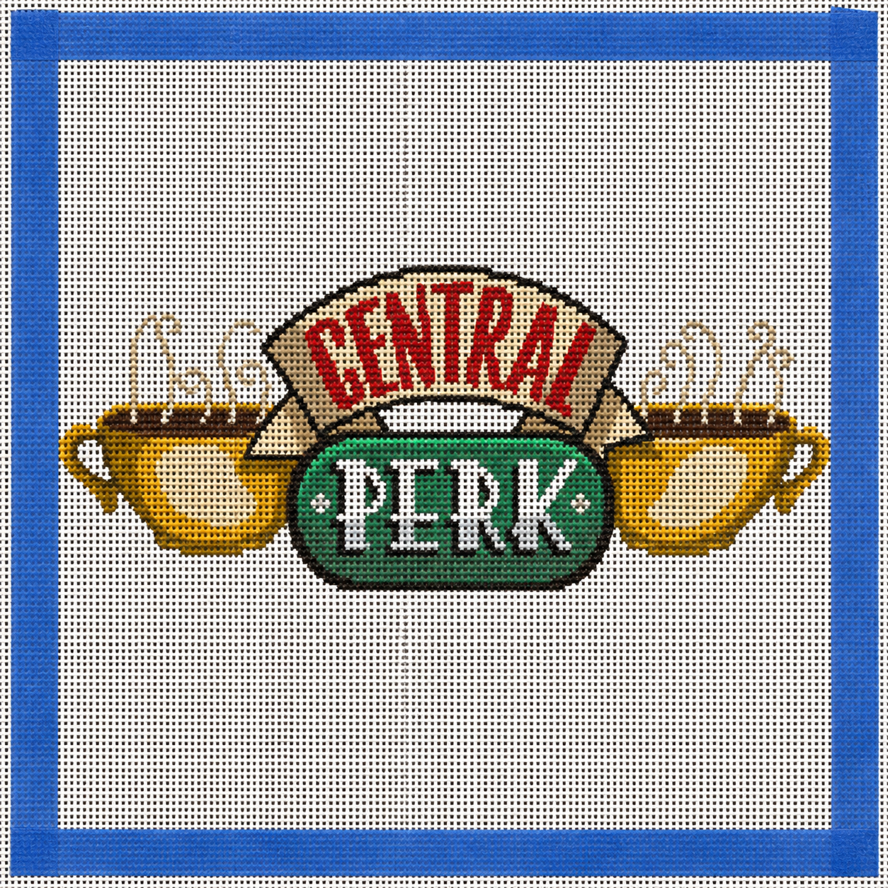 Central Perk Needlepoint Canvas