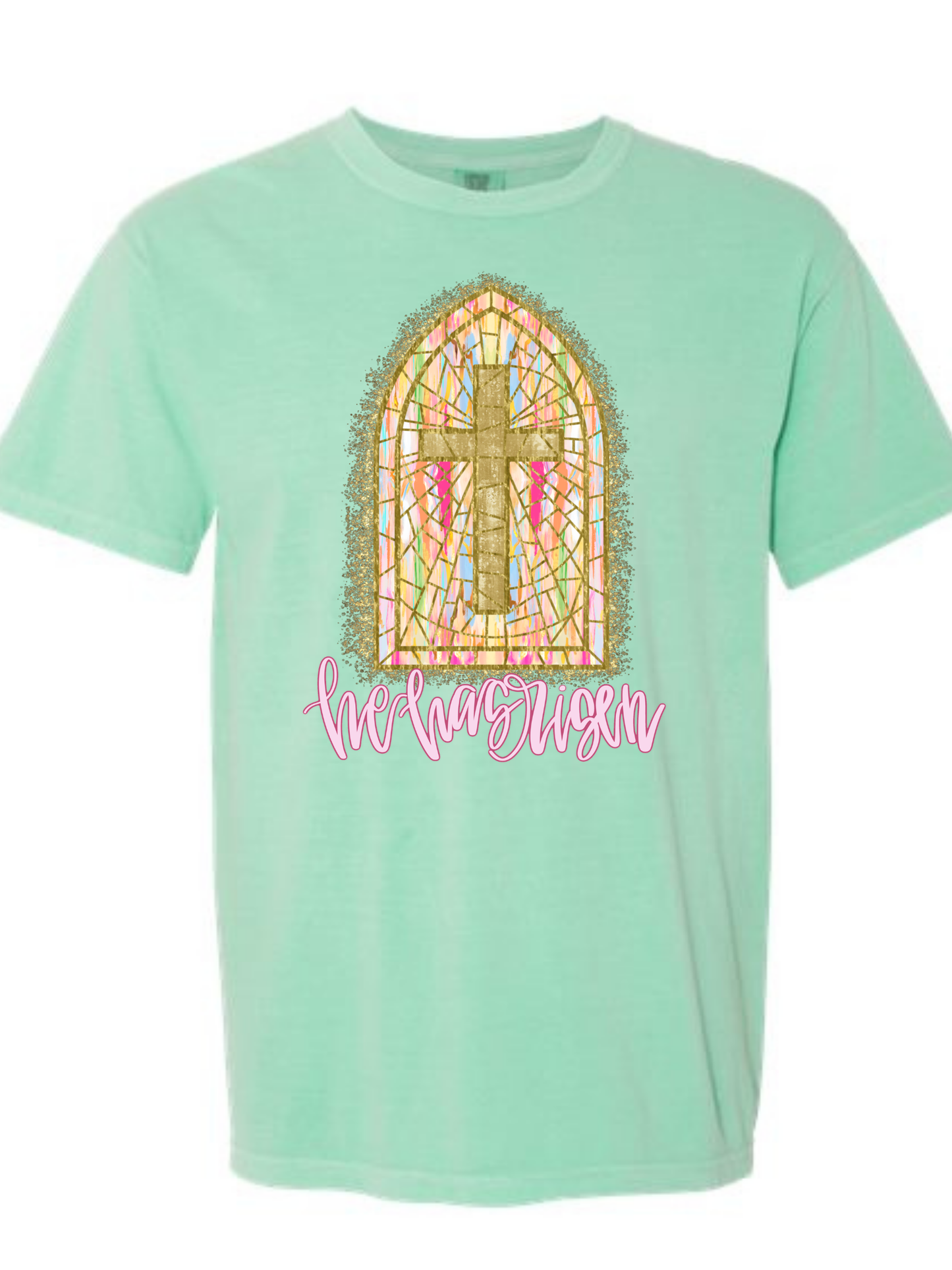 He Has Risen Comfort Color Tee