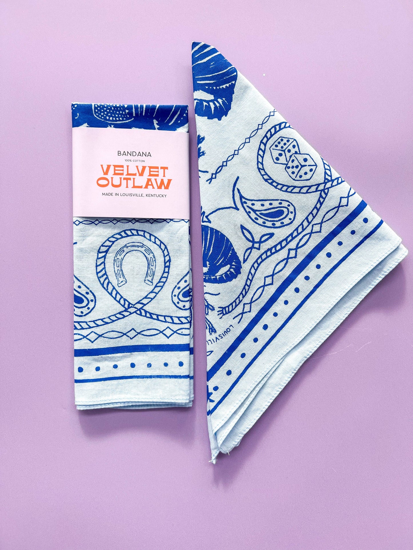 Armadillo Cotton Bandana Wild Rag