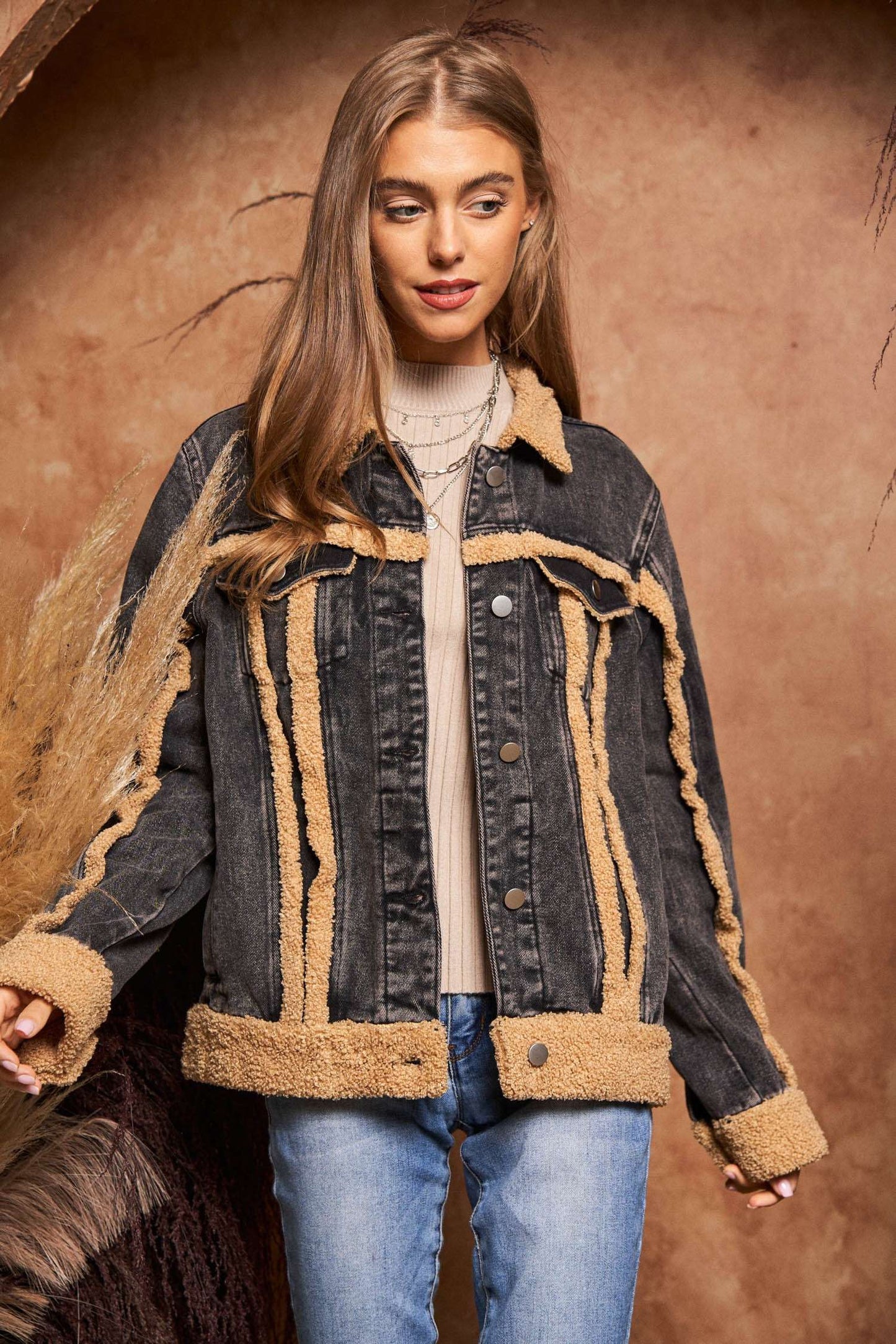 Town & Country Mixed Faux Fur Jacket