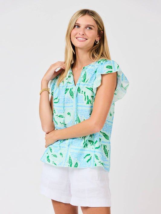 Lydia Trelis Tiles Top