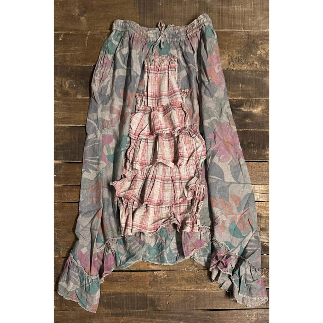 Fields of Dreams Skirt - Faded Garden: One Size
