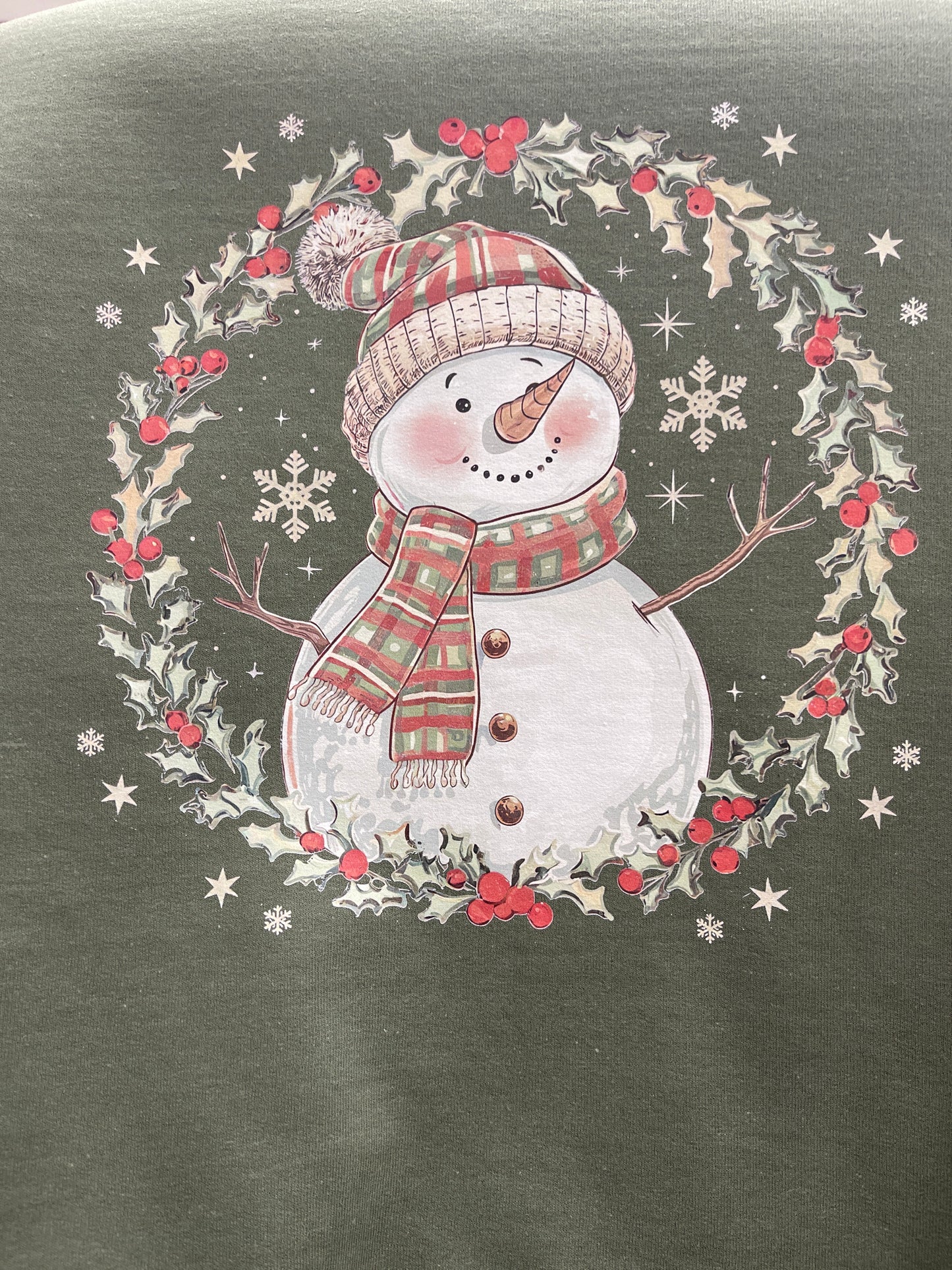 Vintage Snowman Sweatshirt