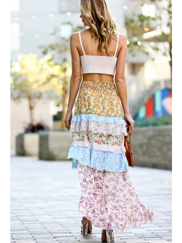 Chiffon Love Ruffle Skirt