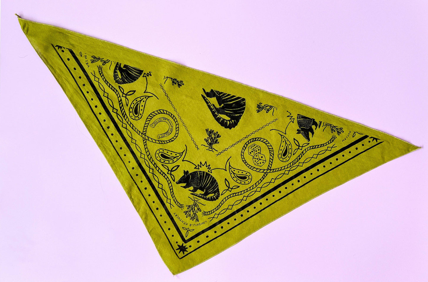 Triangle Armadillo Bandana