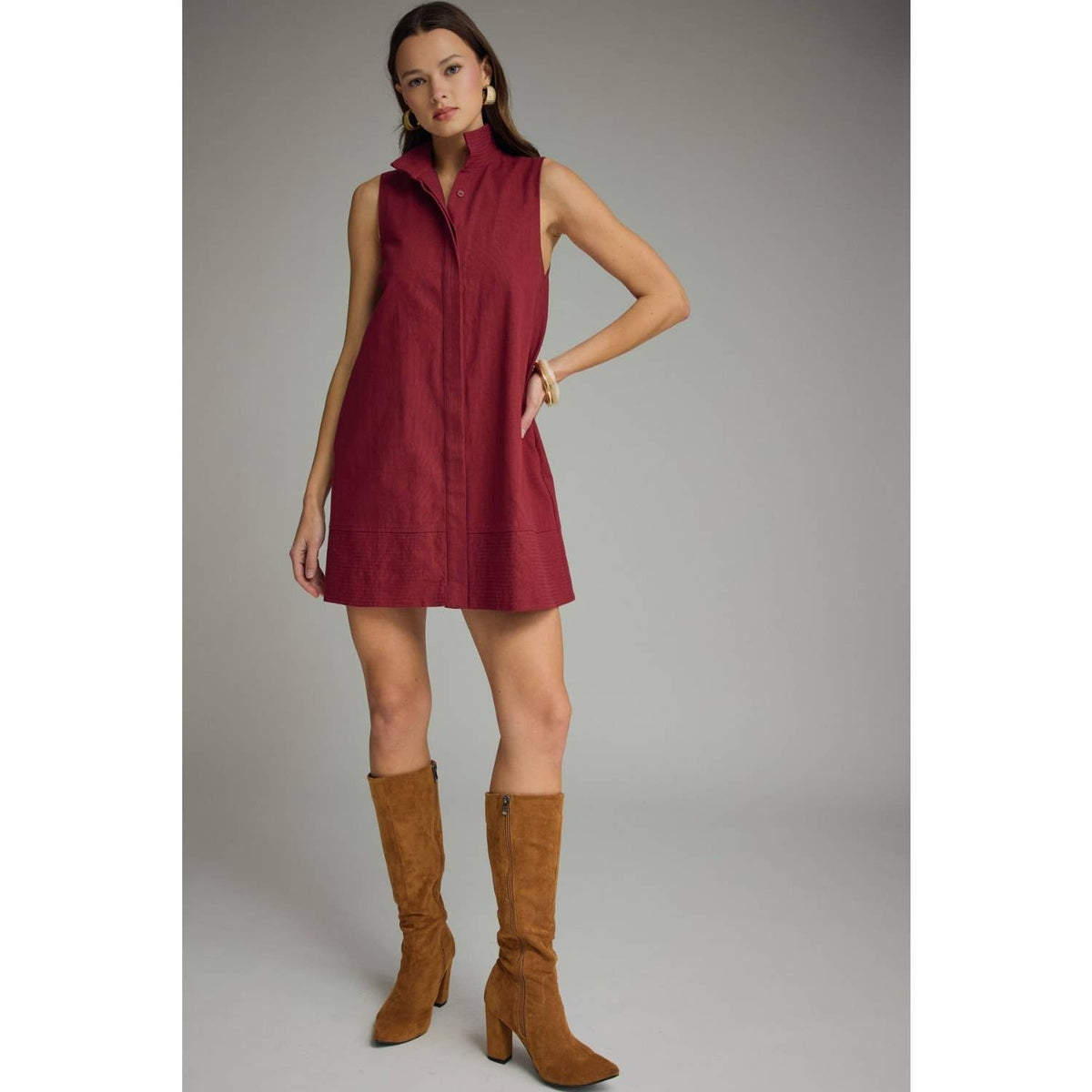 Bashful in Burgundy