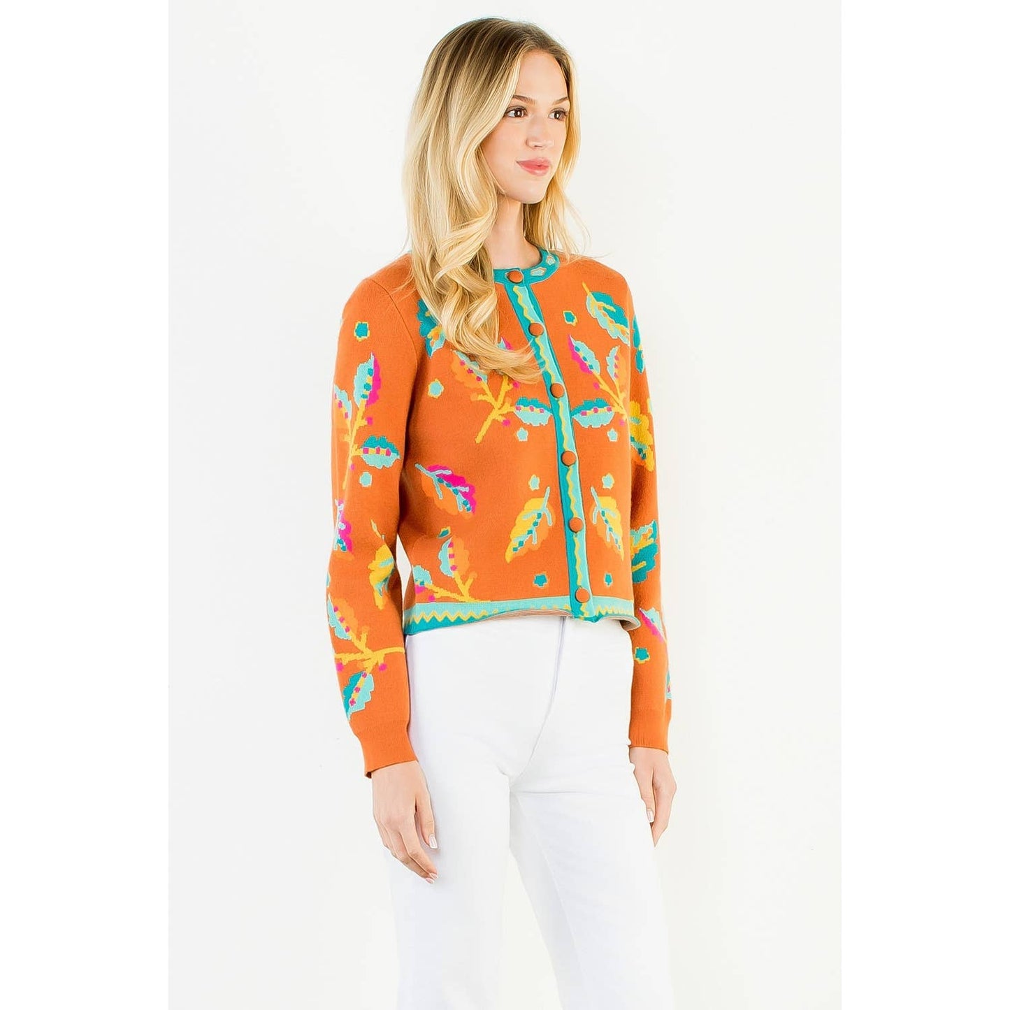 Queen of Style Button Up Sweater