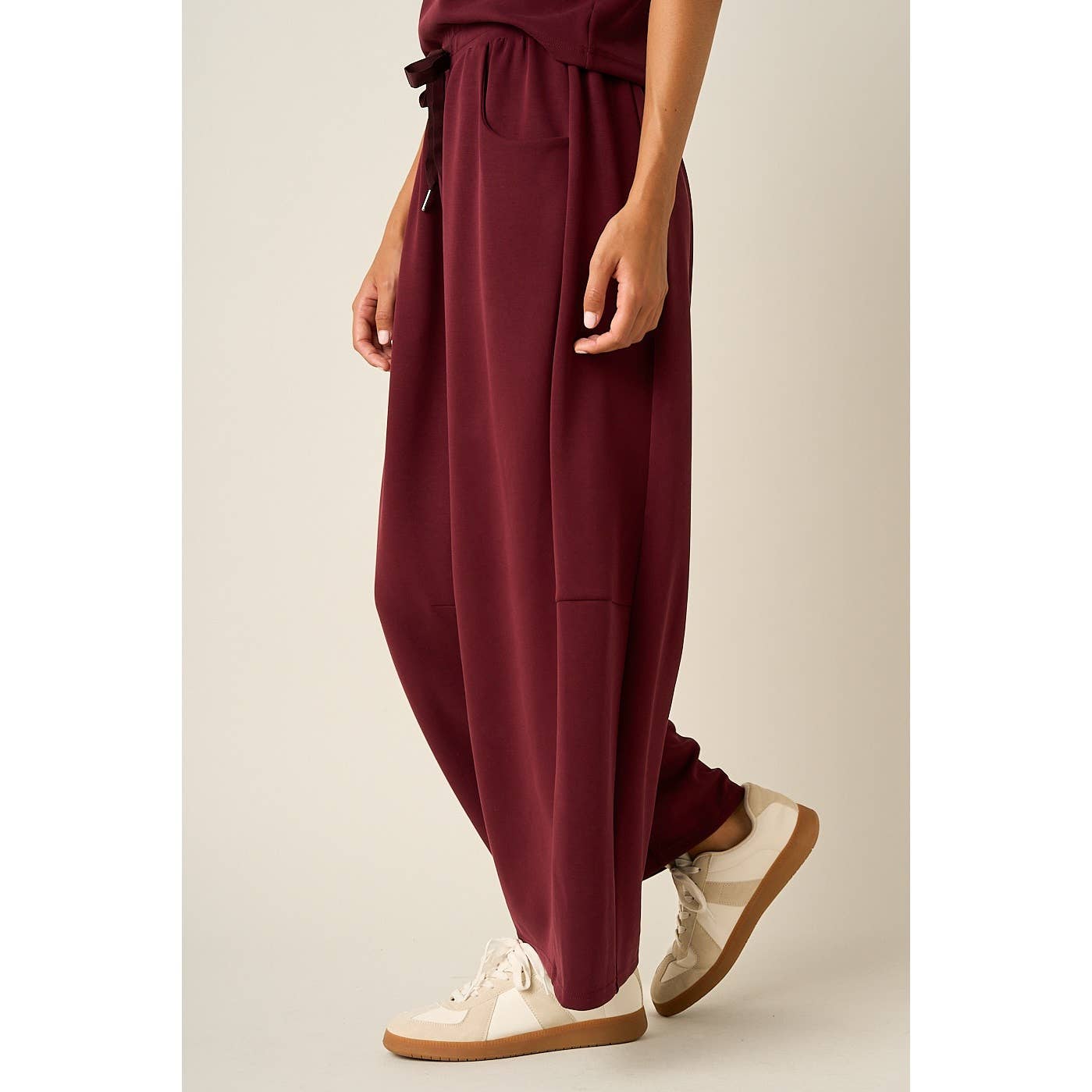 Cloud Knit Barrel Pant Set