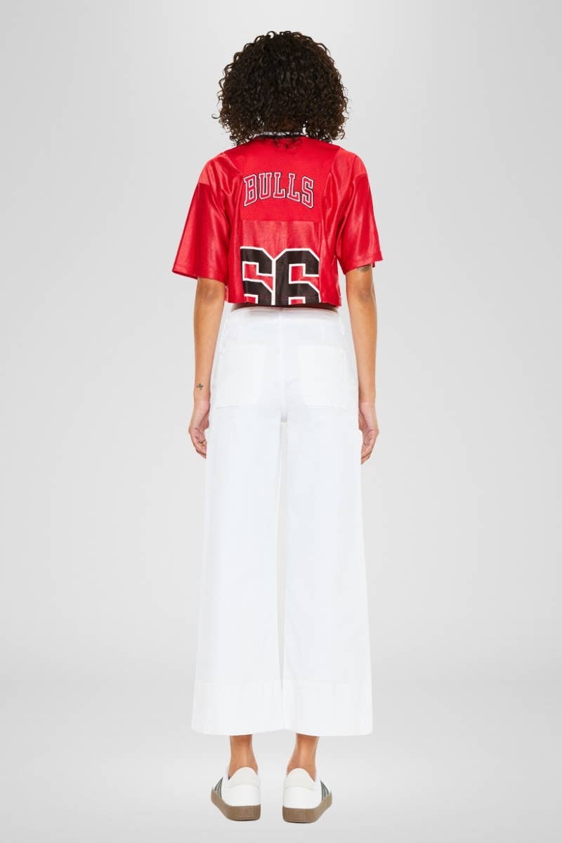 KanCan HIGH RISE CROPPED WIDE LEG