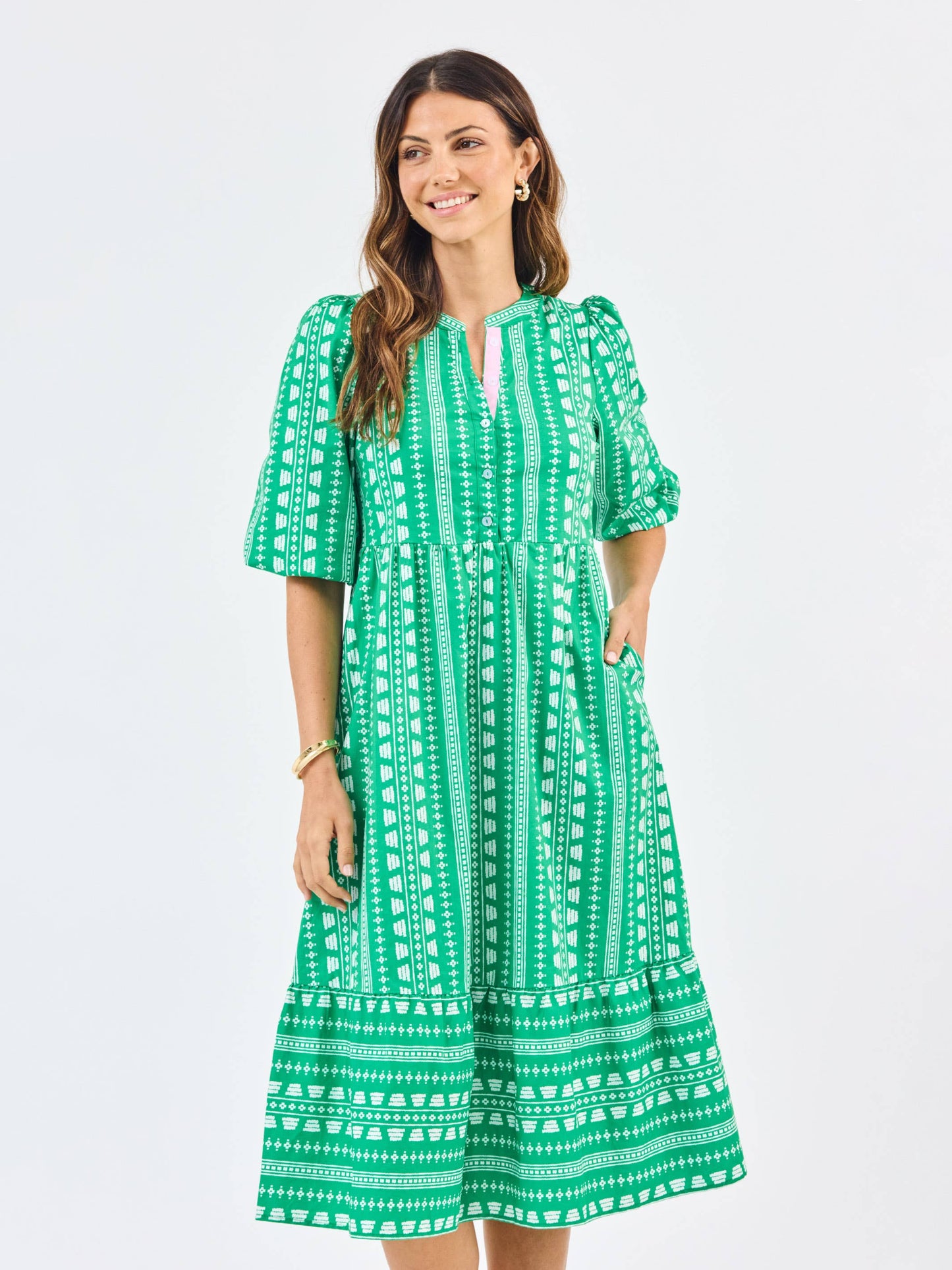 Riley Heritage Stitch Dress