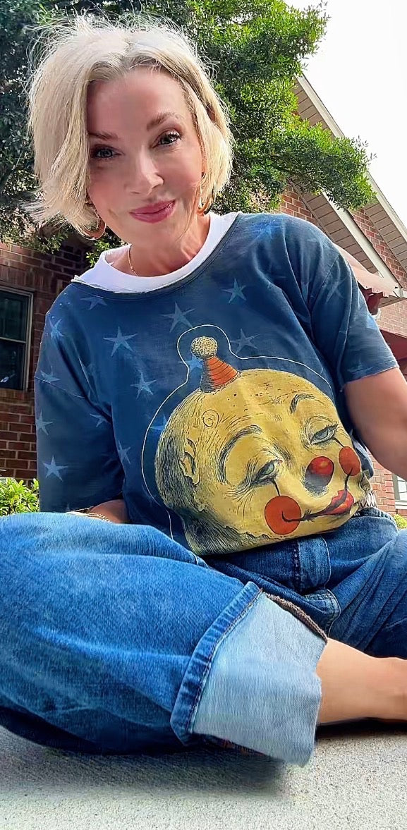 Jaded Gypsy Moon Dance Moon Wander Tee