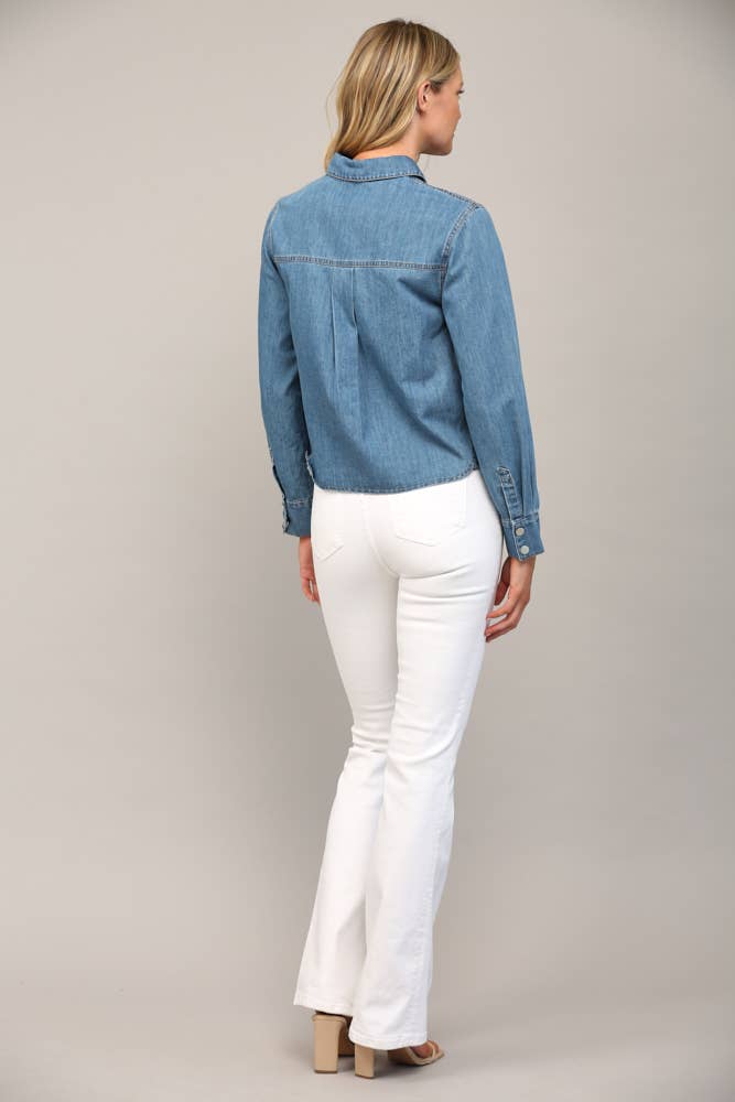 Darling in Denim Top