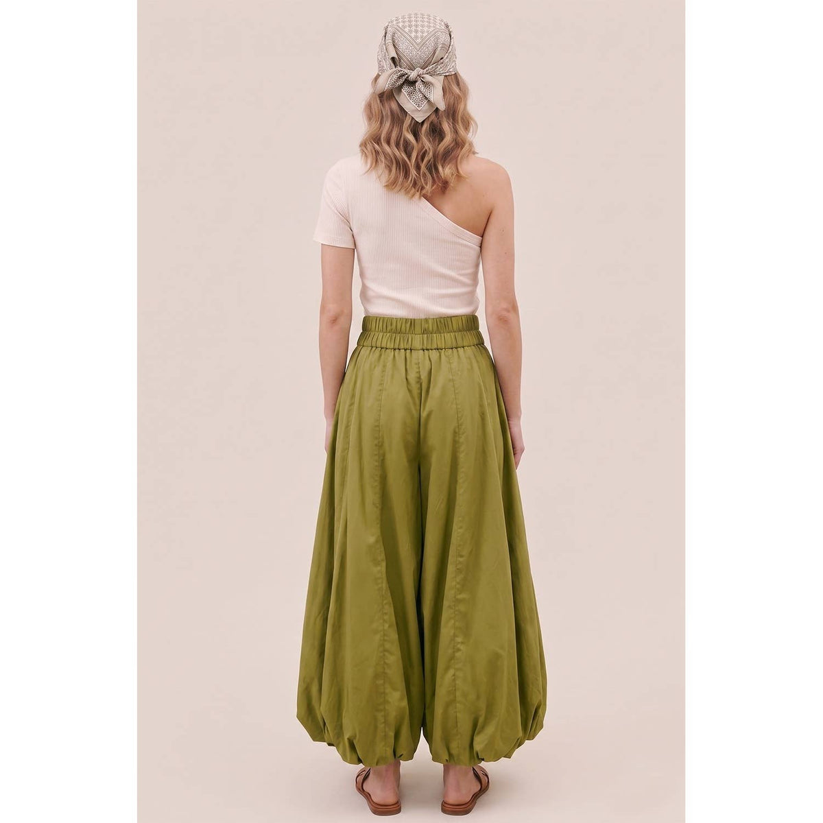 Bubble Oversized Cuffs Balloon Pants