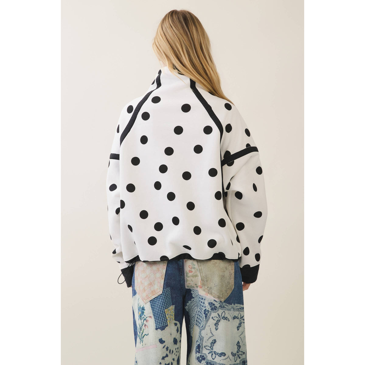 Polka Dot Pull Over