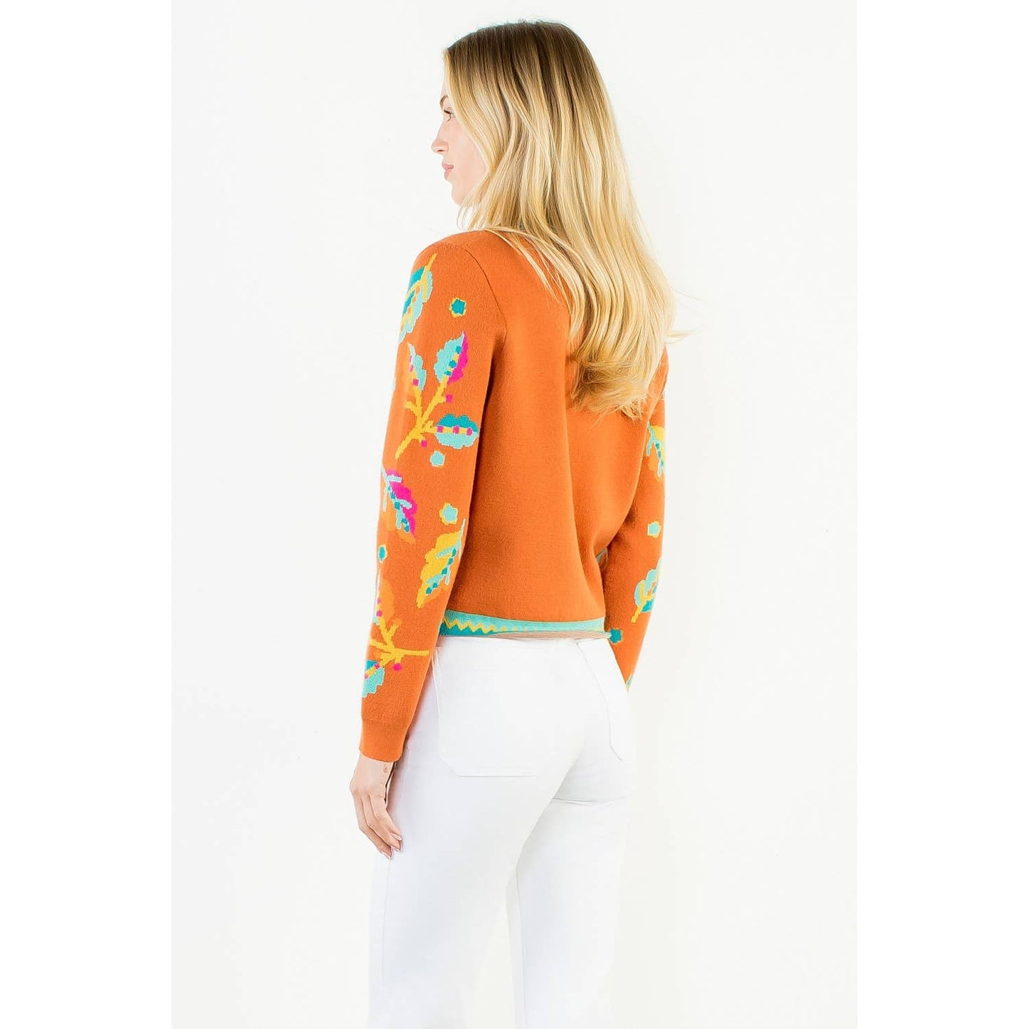 Queen of Style Button Up Sweater