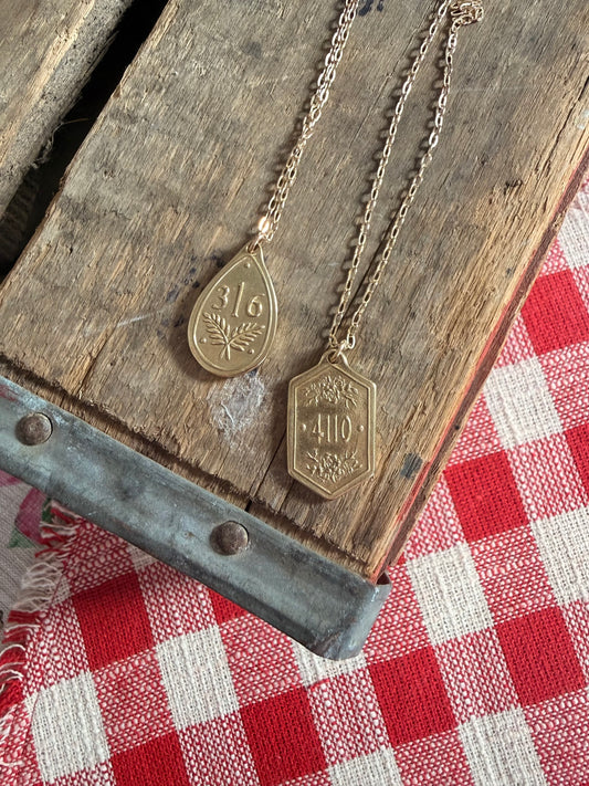 Bible Verse Pendant by Madison Sterling