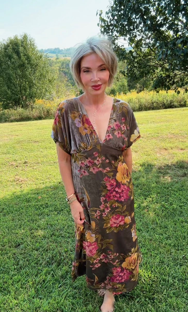 The Kari Velvet Dress