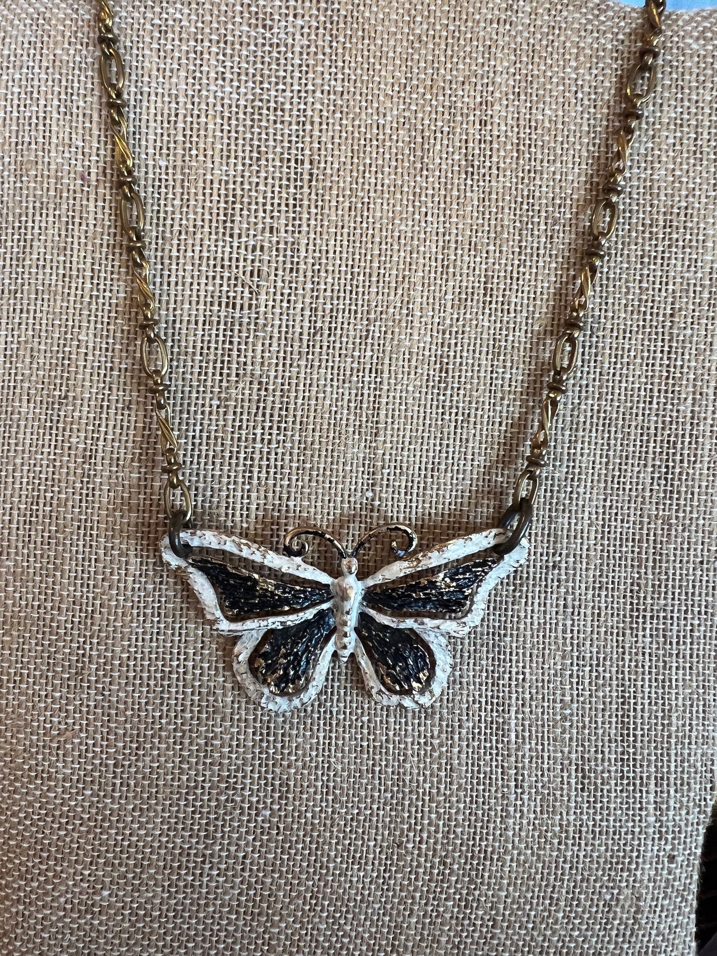 Melody Vintage Butterfly Necklace #40522