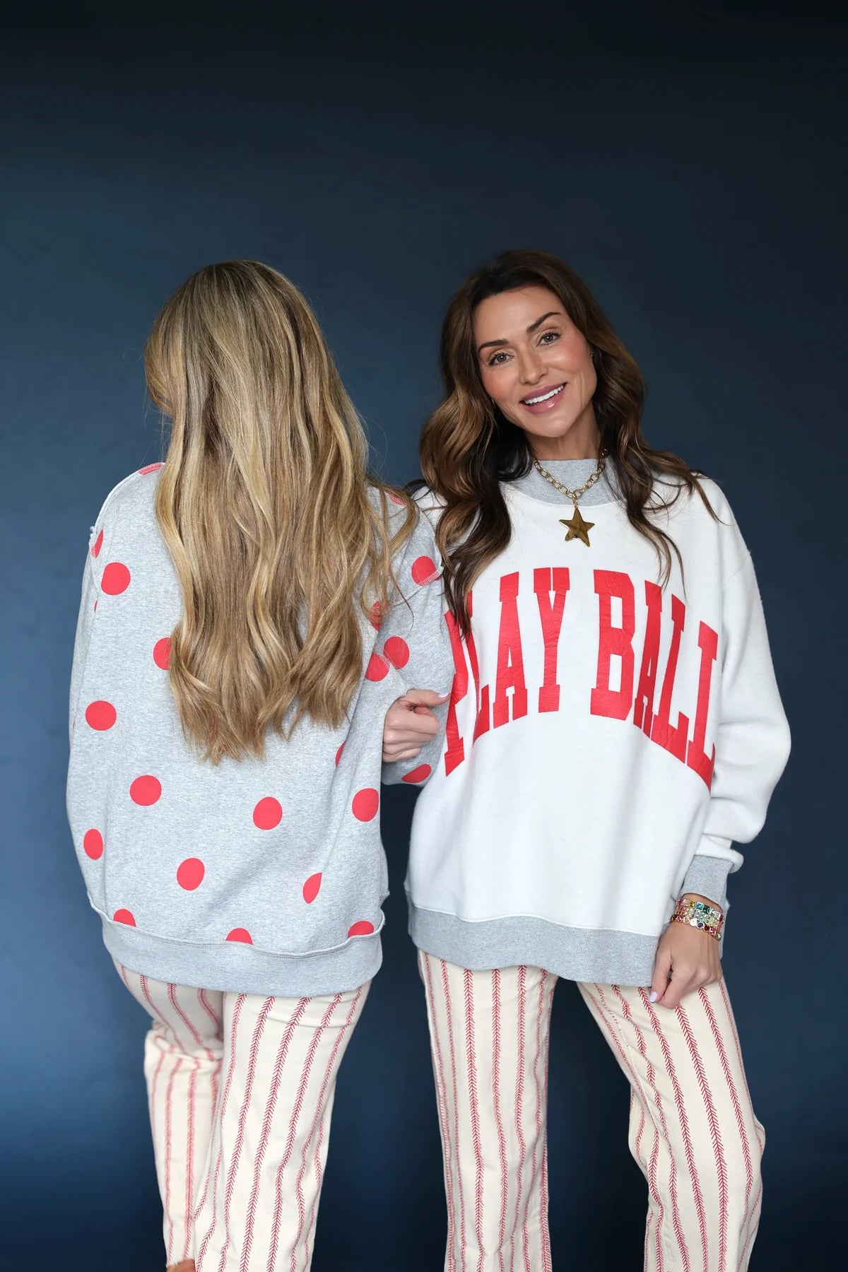 Poppy and Pine Reversible Mock Necks