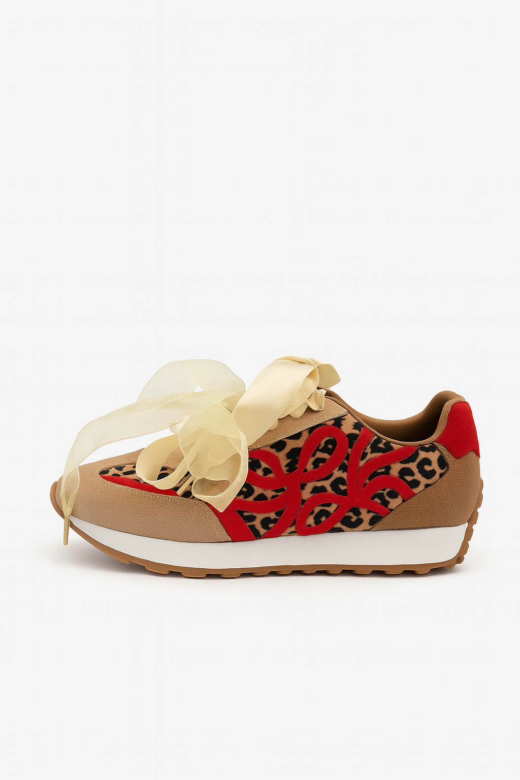Izzy Leopard & Lace Sneaker