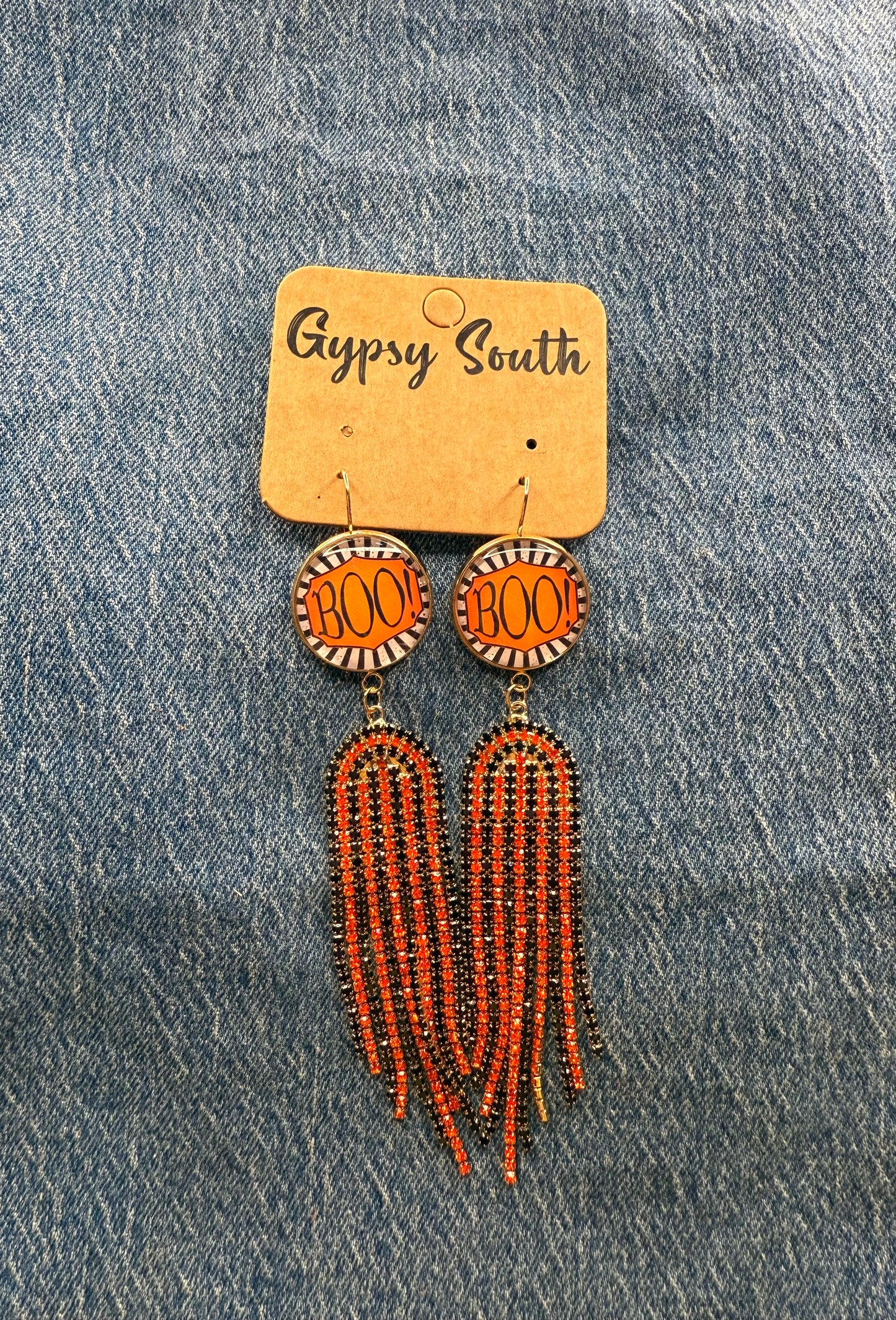 Gypsy South Boo Tassel Earrings