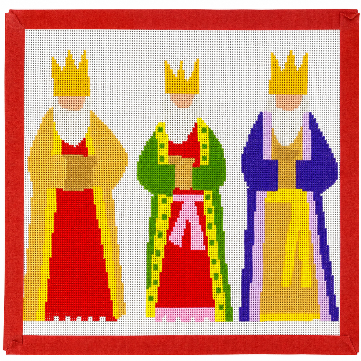 Wisemen Printed Needlepoint Canvas