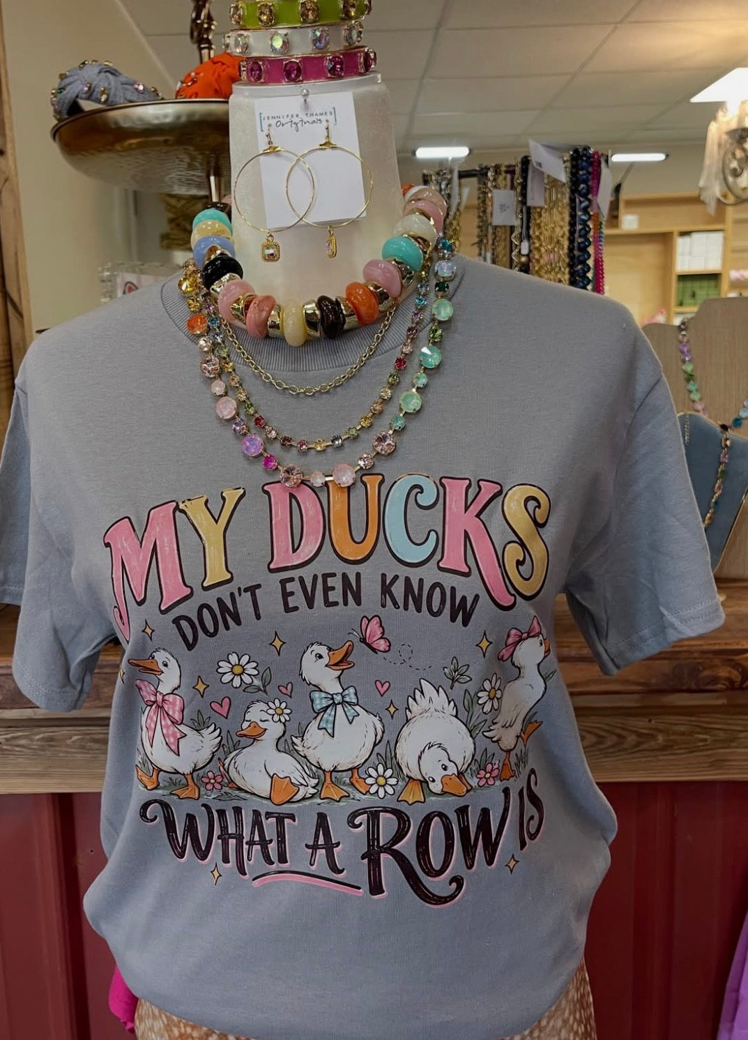 Ducks in a Row Tee