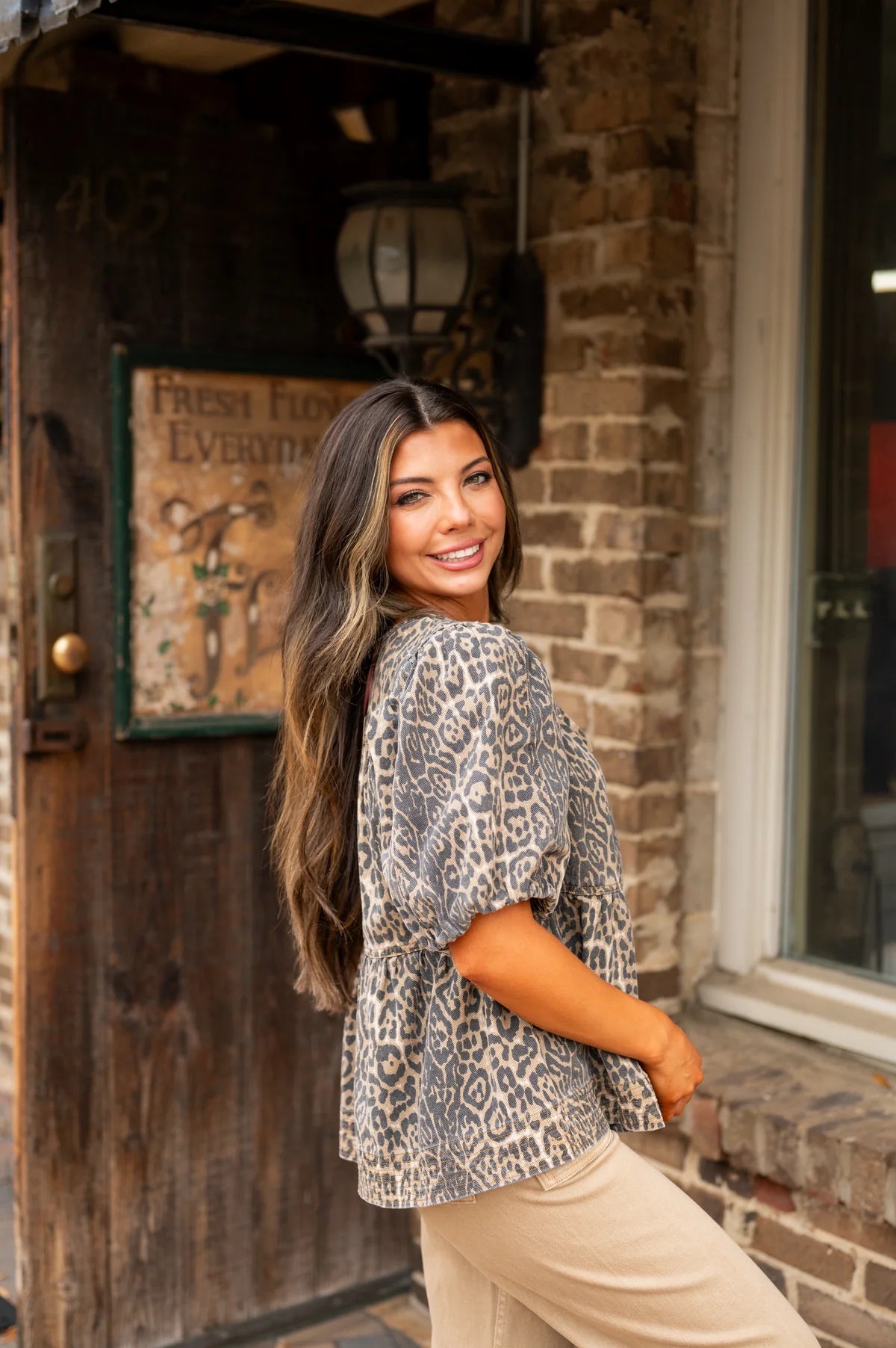 Leopard Lovin Babydoll Tunic