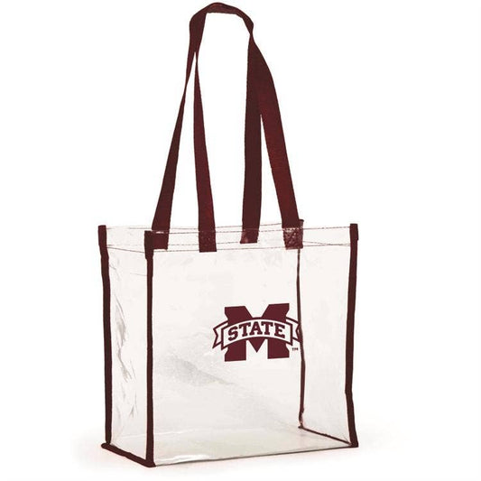 Clear Stadium Tote - Mississippi State