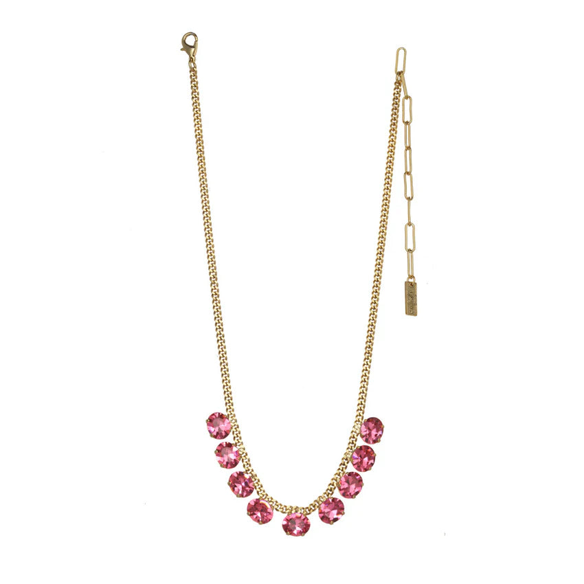 TOVA Krystal Necklace in Rose N11047R0