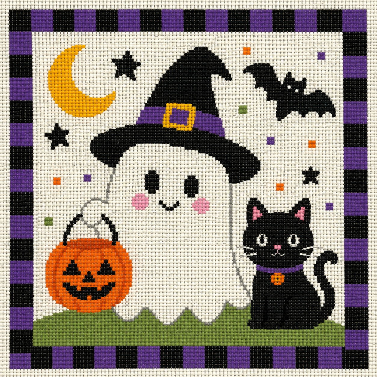Halloween Fun Needlepoint Canvas