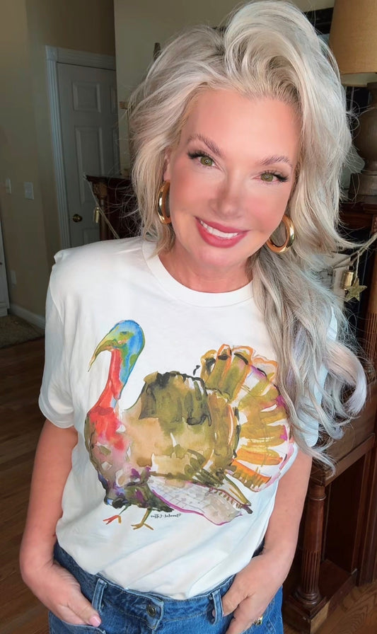 Watercolor Turkey Tee