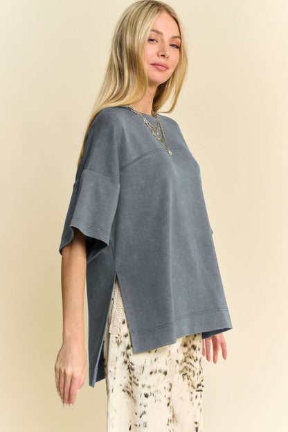 Dusty Days Dolman Sleeve Top