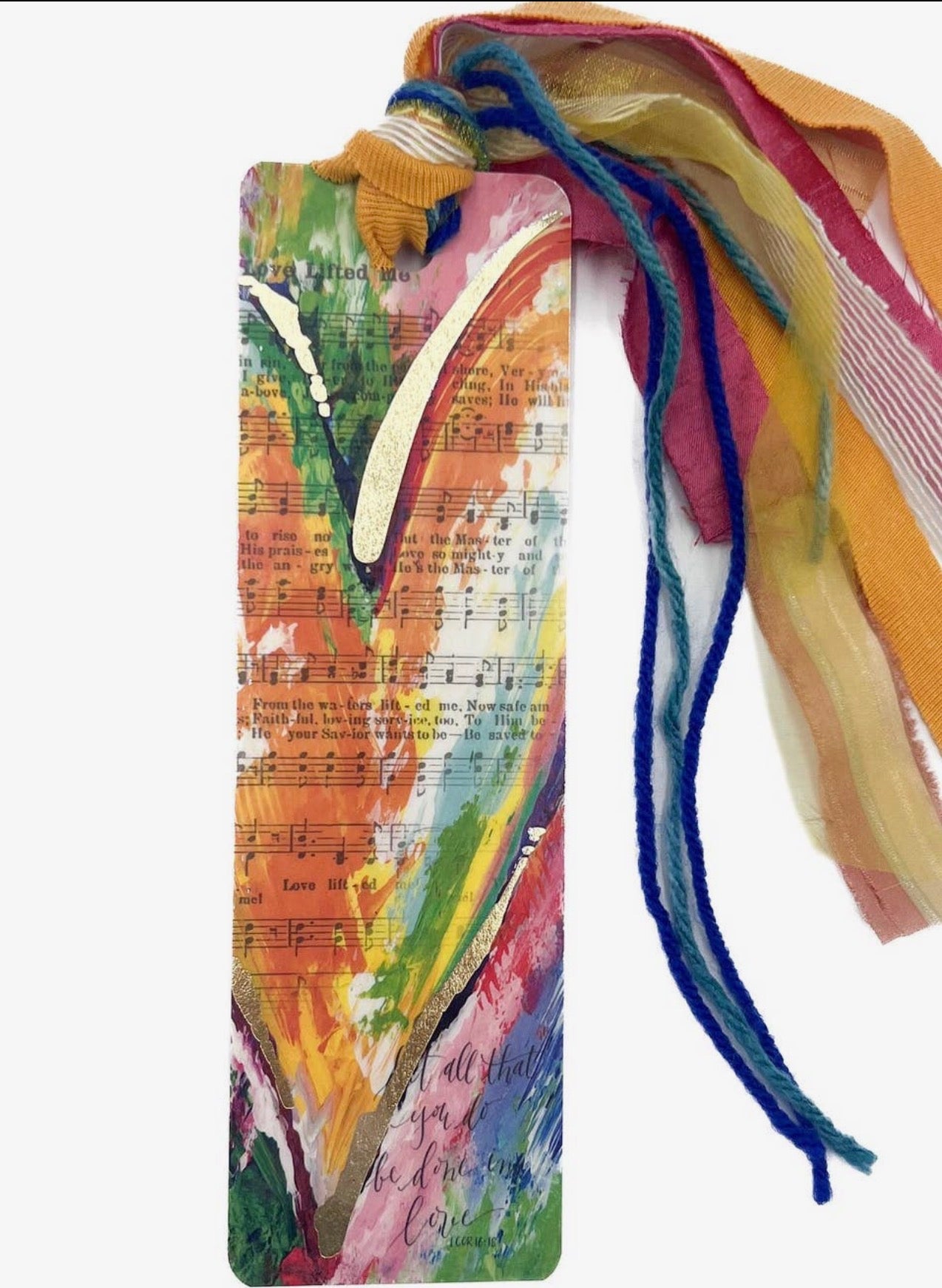 Bible Verse Tassel Ribbon Bookmarks