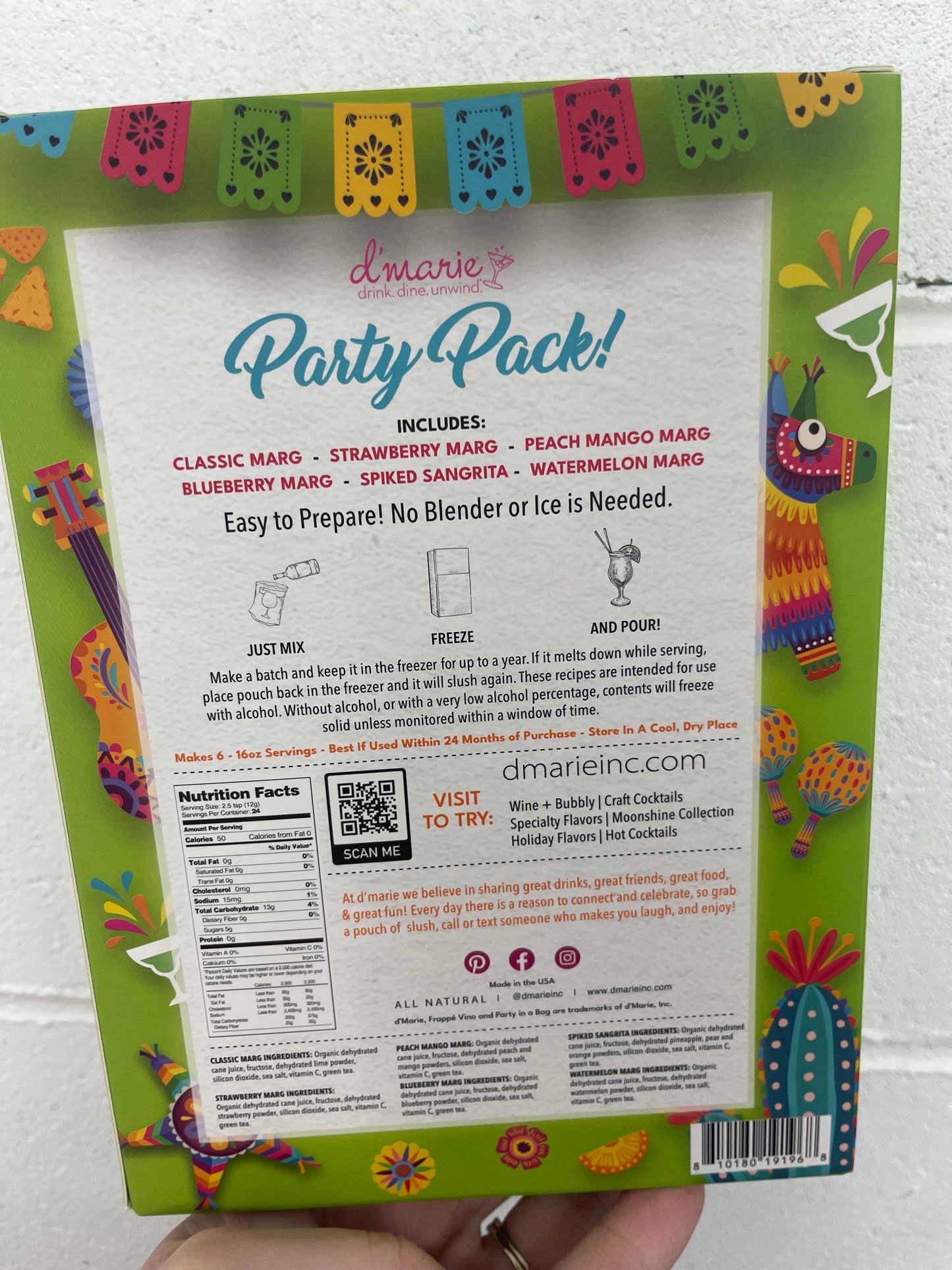 Fiesta Margarita Party Pack